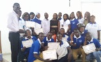 Remise de diplômes aux étudiants de "Galaxie Informatique Service" de Ziguinchor