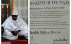 Sommet Mondial de la Paix en Afrique : Elhadj Cheikh Sidya DRAME nommé « Ambassadeur de la Paix »