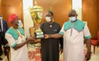Le Casa Sports reçu par le chef de l'Etat Macky Sall 