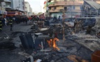 Salle de vente: Un incendie ravage plusieurs magasins et menace de tout réduire en cendres (Vidéo)