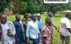 Nord-Sindian : Le DG de L'ANRAC au chevet des familles déplacées de Madjédiame (Djibidione)