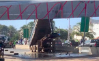 Yoff- Un camion heurte la passerelle de Tonghor