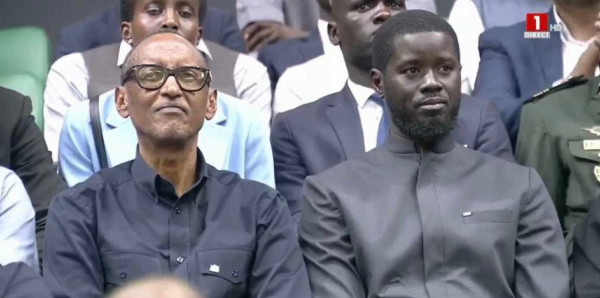 Basket- BAL 2024: Diomaye Faye et Paul Kagame ovationnés à Dakar Arena