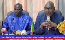 RALLIEMENTS À LA COALITION BBY: DE HAUTS RESPONSABLES DE LA COALITION DIAO 2024 LÂCHENT MAME BOYE POUR AMADOU BA