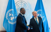 4P : Le nouvel envoyé spécial Macky Sall a rencontré le secrétaire général de l’Onu